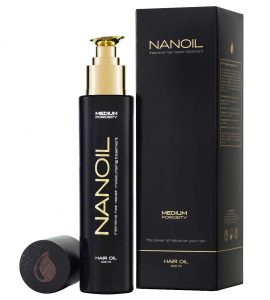 najlepszy w stylizacji włosów - olejek nanoil